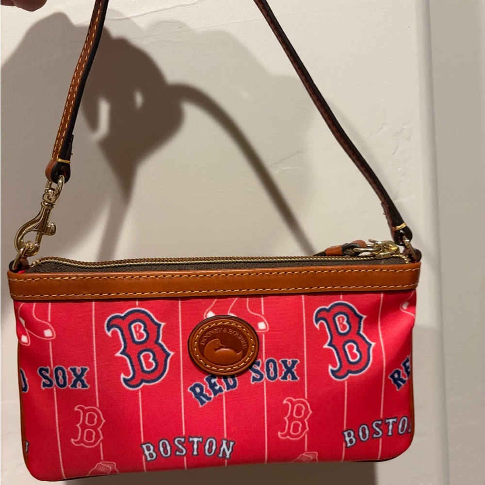 Dooney & Bourke Red Boston Red Sox Wristlet - Picture 10 of 16